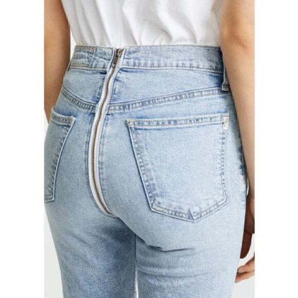 Ziwy Women's Blue Gloria Original Back Zip Jeans - Picture 2 of 13